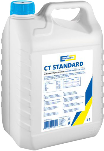 Охолоджувальна рідина CARTECHNIC G11, концентрат, синій, 5 л (CART999 5L)